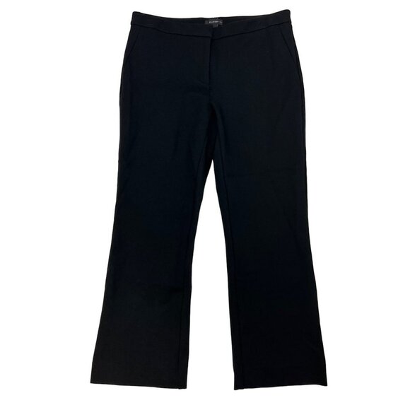 Halogen Straight Leg Cropped Women’s Dress Pants Black Size 6 - Picture 1 of 8